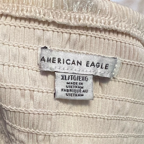 AE Velvet Tiered Babydoll Top - Picture 3 of 3